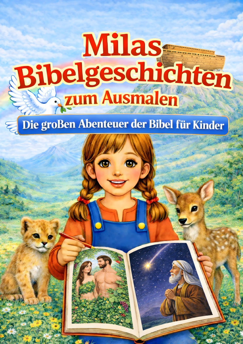 Milias Bibelgeschichten zum Ausmalen